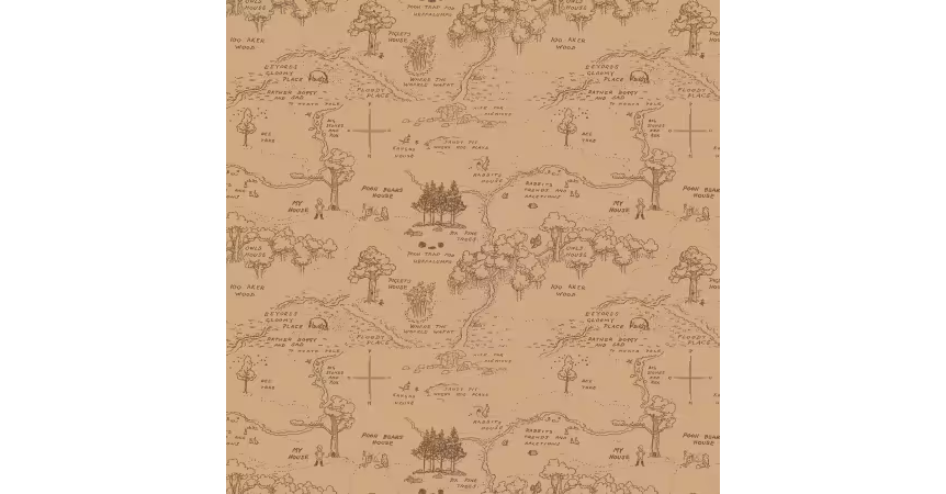 Winnie the Pooh - c17001 - Brown