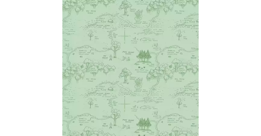 Winnie the Pooh - c17001 - Green