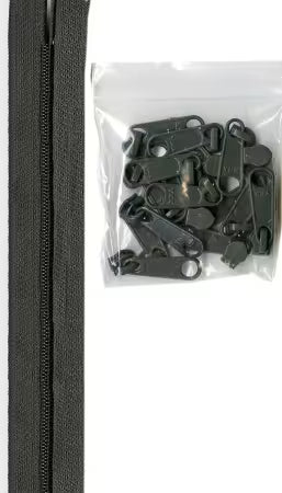 Zippers by the Yard - Slate Grey ZIPYD-120