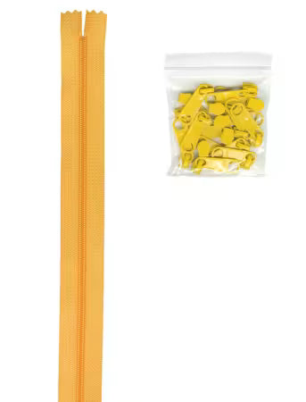 Zippers by the Yard - Buttercup ZIPYD-190