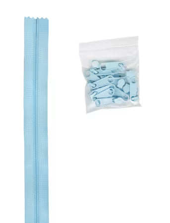 Zippers by the Yard - Robin Egg ZIPYD-213