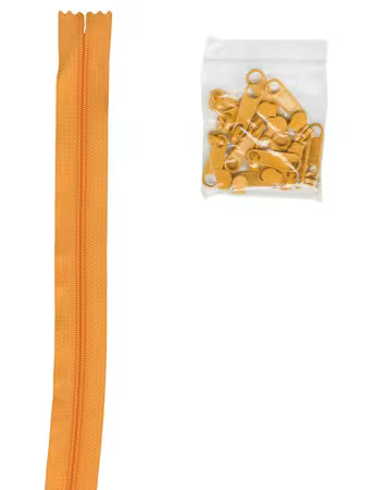Zippers by the Yard - Papaya ZIPYD-290