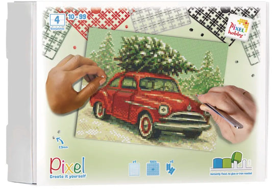 Pixel Classic 4BP - Car With Christmas Tree 90296