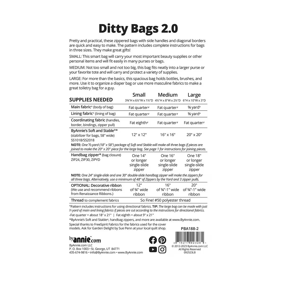 Ditty Bags 2.0